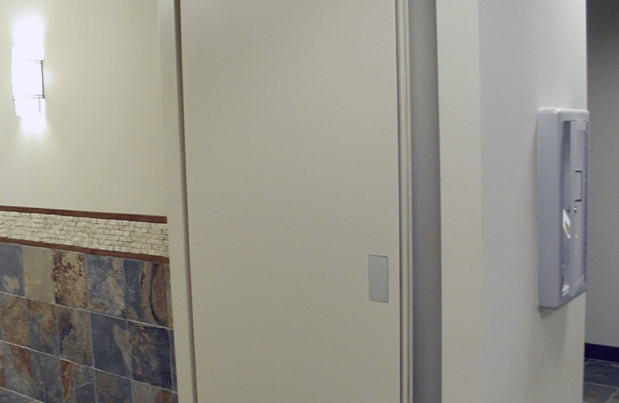 Gateway office building door