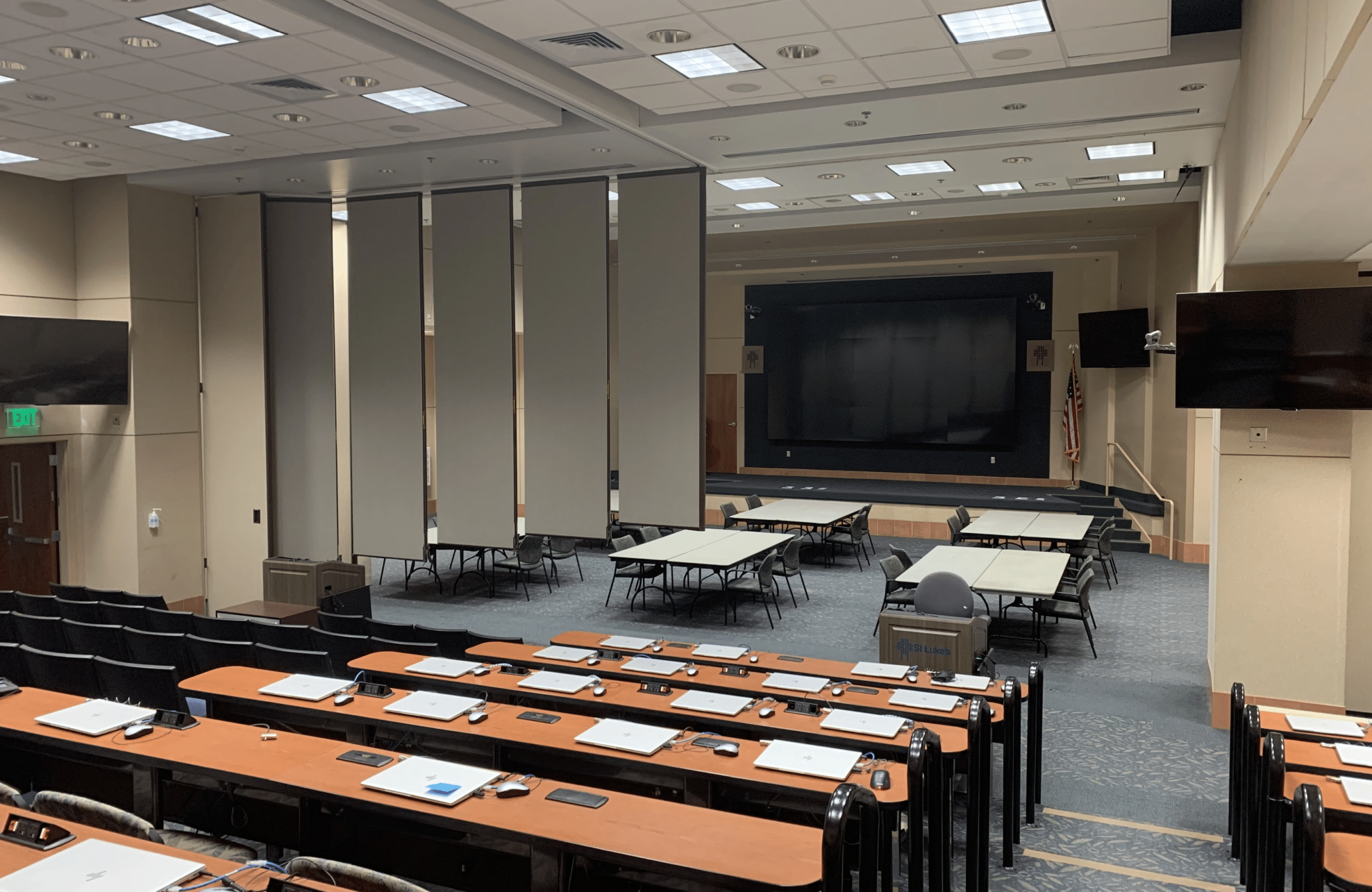 St. Luke's room partition